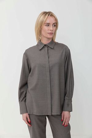 Рубашка Джойя из шерсти с кашемиром